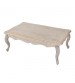 Lille Oak Wood Plywood Veneer White Washed Finish Coffee Table
